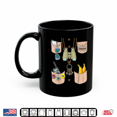 Mug Zoo Keeper Costume Funny Halloween Zookeeper Shirt