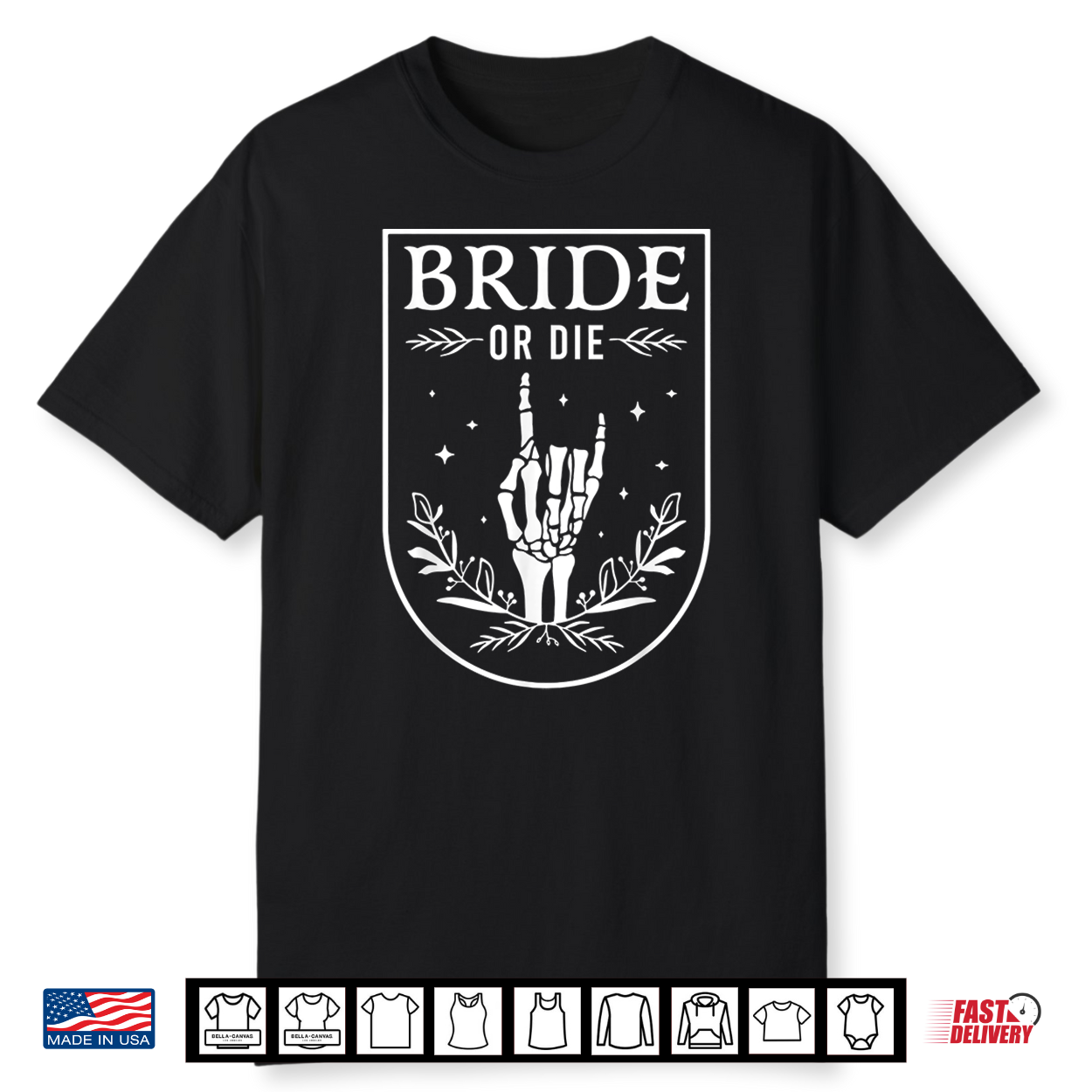 Bride Or Die Retro Halloween Bachelorette Matching Shirt Bride Or Die Retro Halloween Bachelorette Matching Shirt