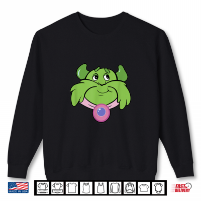 Sweatshirt Candy Land Halloween Plumpy Big Face Shirt