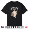 Coquette Leopard Ghost Coffee Boo Jee Halloween Boujee Ghost Shirt