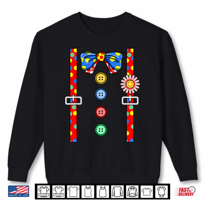 Clown Costume Halloween Shirt 2 Sweatshirt Clown Costume Halloween Shirt