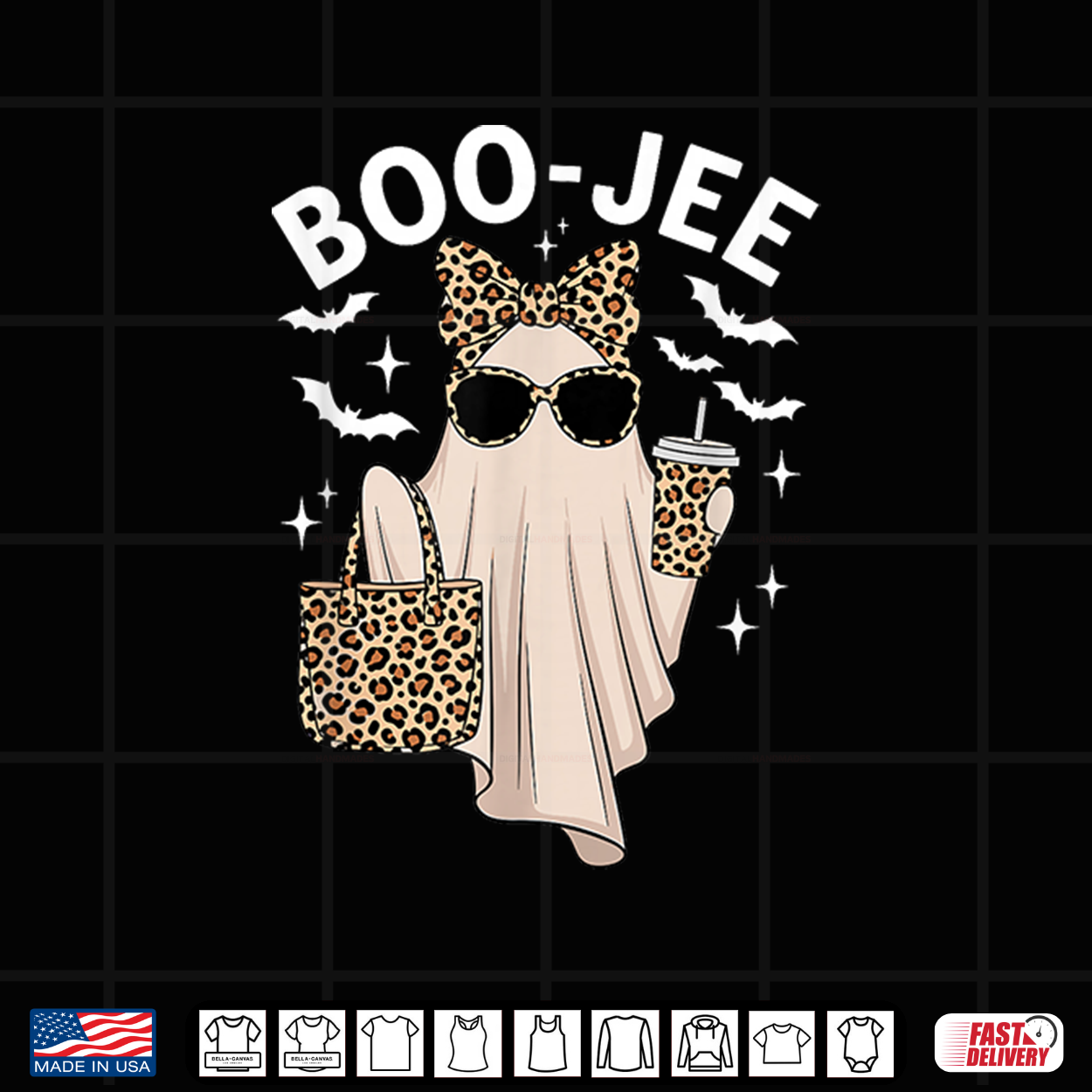 Coquette Leopard Ghost Coffee Boo Jee Halloween Boujee Ghost Shirt Coquette Leopard Ghost Coffee Boo Jee Halloween Boujee Ghost Shirt