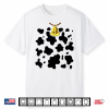 Funny Cow Costume Easy Calf Diy Halloween Cow Print Animals Shirt