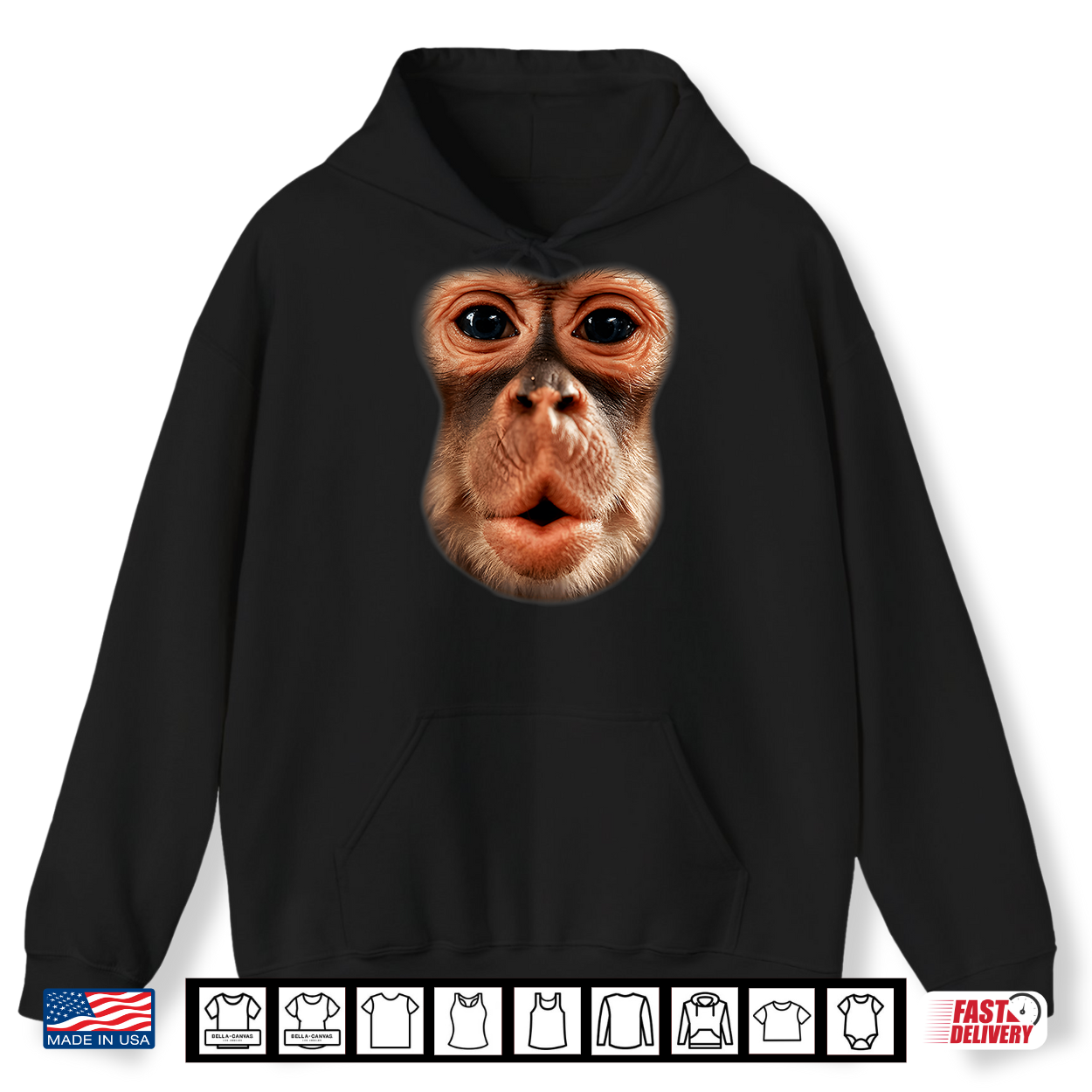 Funny Monkey Face Breath Men Boy Kid Halloween Costume Shirt Funny Monkey Face Breath Men Boy Kid Halloween Costume Shirt