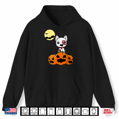Hoodie Halloween Bullseye Target Team Member Sticker Shirt