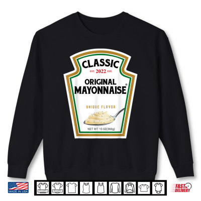 Mayonnaise Diy Halloween Costume Matching Group Barbecue Shirt 2 Sweatshirt Mayonnaise DIY Halloween Costume Matching Group Barbecue Shirt