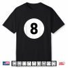 Pool Ball 8 Billiards Color Matching Halloween Costume Shirt