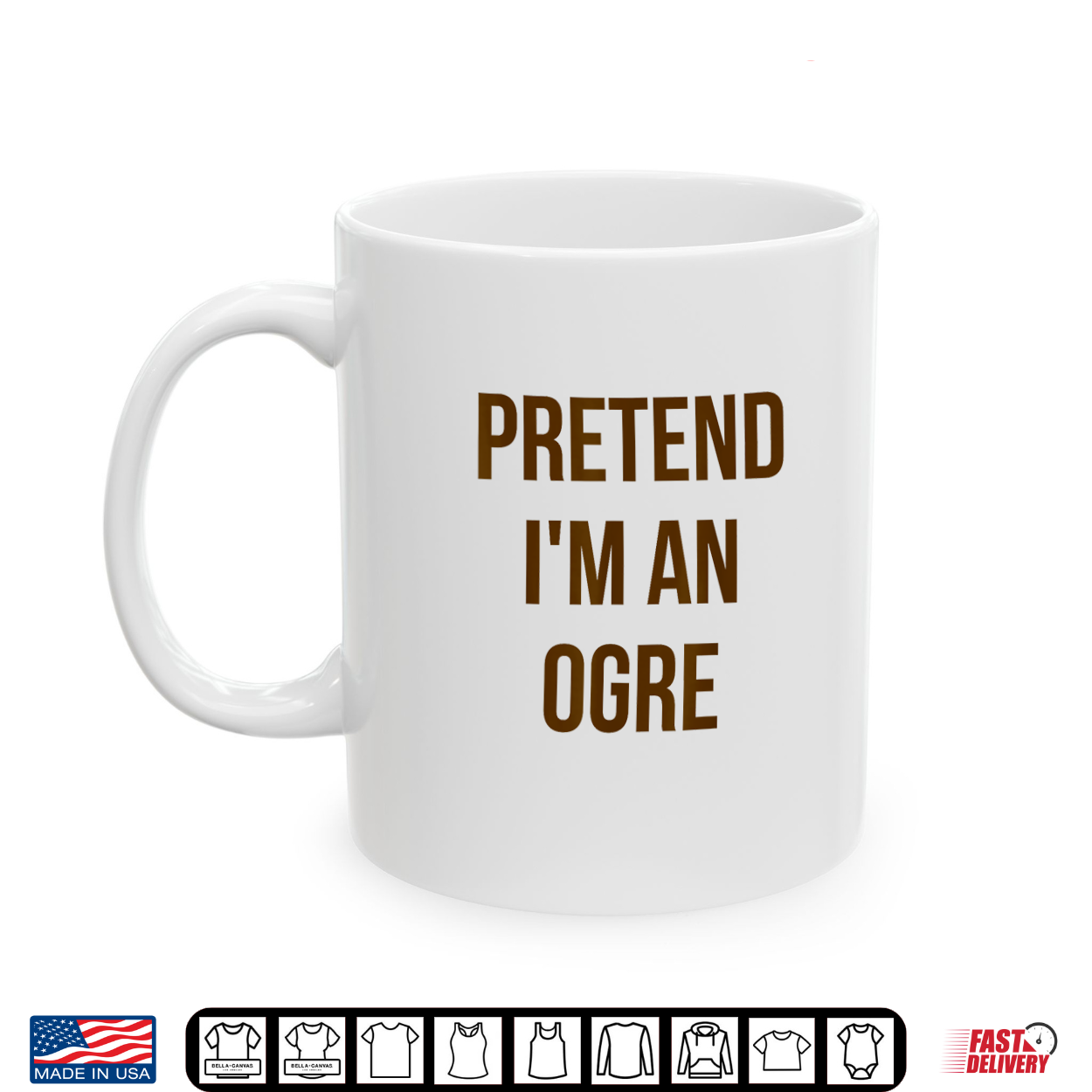Pretend I’M An Ogre Shirt Adult Costume Halloween Green Shirt Pretend I’M An Ogre Shirt Adult Costume Halloween Green Shirt
