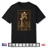 The Lovers Vintage Tarot Card Gothic Halloween Shirt