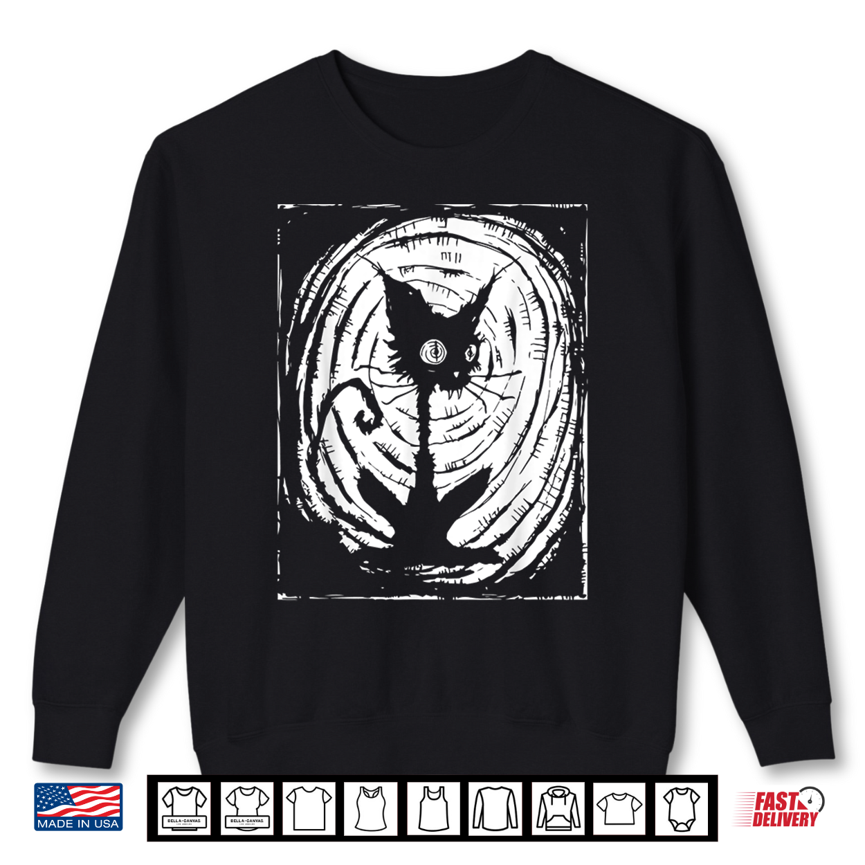 Black Cat Lazy Halloween Costume Scary Creepy Shirt Black Cat Lazy Halloween Costume Scary Creepy Shirt