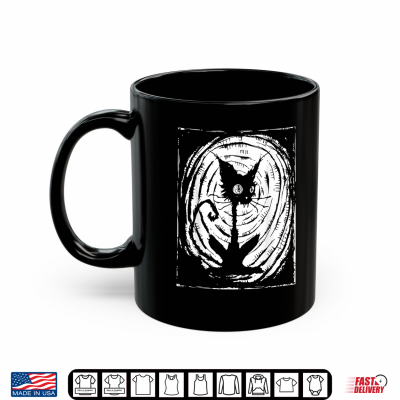 Black Cat Lazy Halloween Costume Scary Creepy Shirt 3 Mug Black Cat Lazy Halloween Costume Scary Creepy Shirt