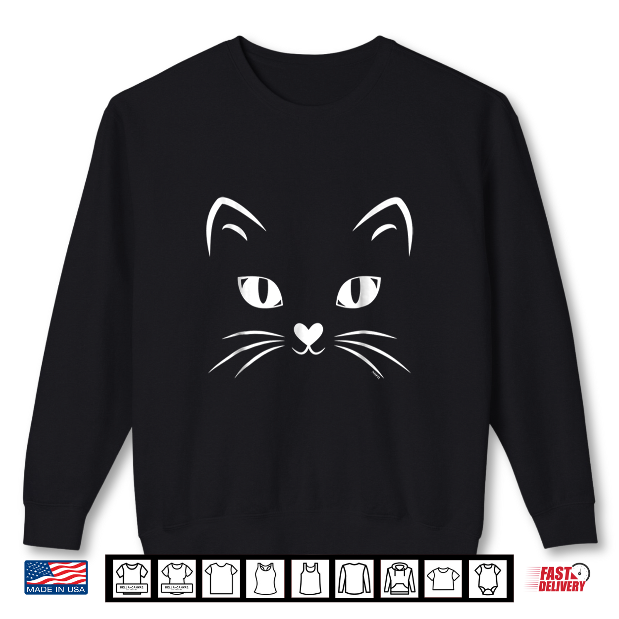 Cat Face Black Cat Halloween Costume Shirt Cat Face Black Cat Halloween Costume Shirt