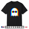 Funny Ghost Trippy Vaporwave Halloween Techno Rave Edm Party Shirt