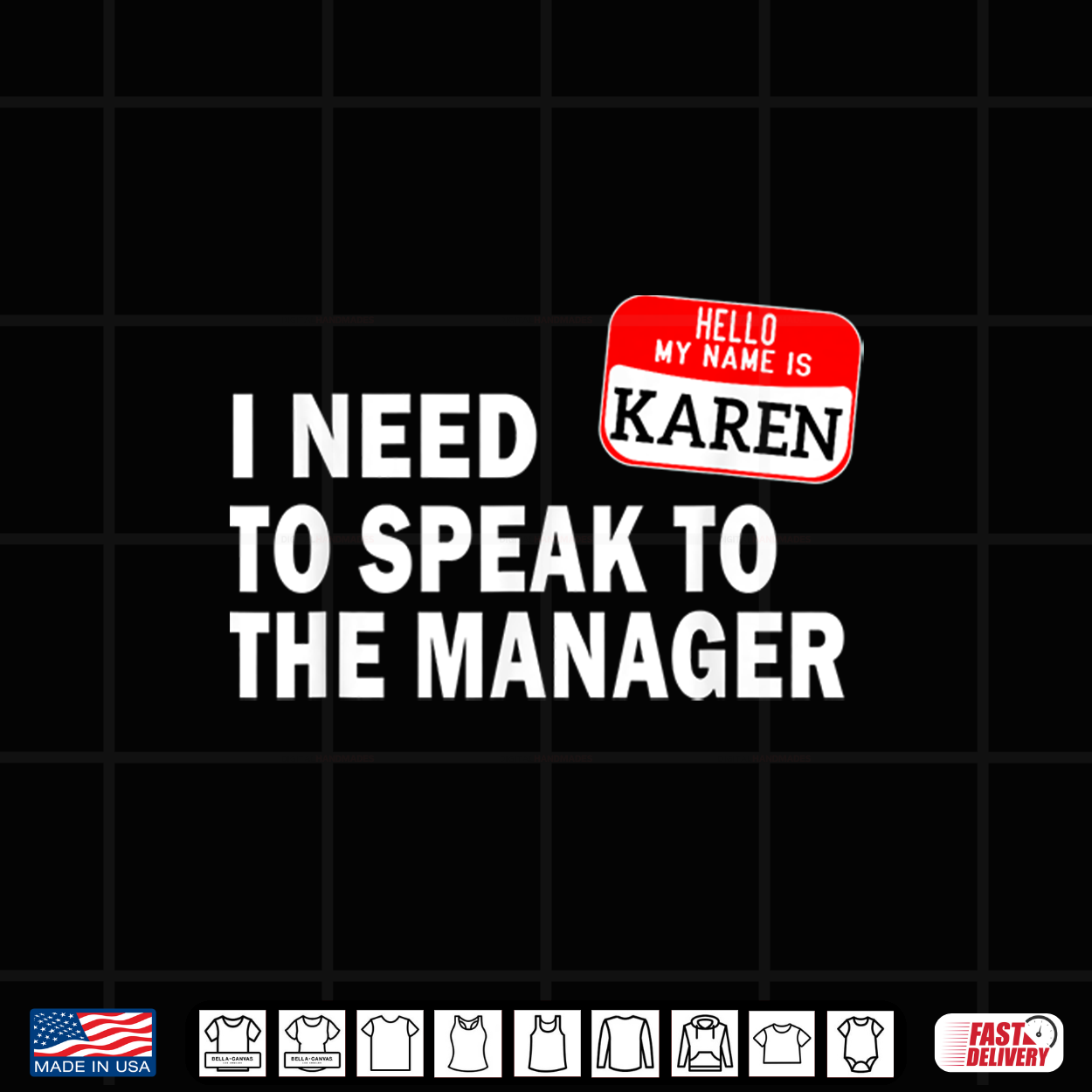 Funny Karen Halloween Lazy Costume Speak To The Manager Shirt