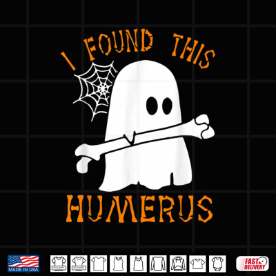 Design I Found This Humerus Funny Ghost Nurse Halloween Shirt