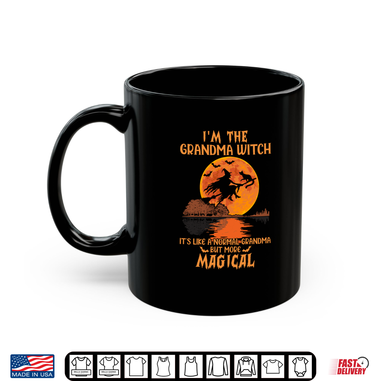 I’M The Grandma Witch Like A Normal Grandma Halloween Gifts Shirt