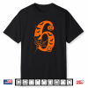 Number 6 Funny Meme Saying 6 7 Six Seven Halloween Costume Shirt