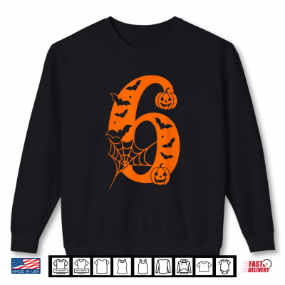 Number 6 Funny Meme Saying 6 7 Six Seven Halloween Costume Shirt 2 Sweatshirt Number 6 Funny Meme Saying 6 7 Six Seven Halloween Costume Shirt