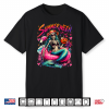 Summerween Skeleton Mermaid Spooky Halloween Shirt