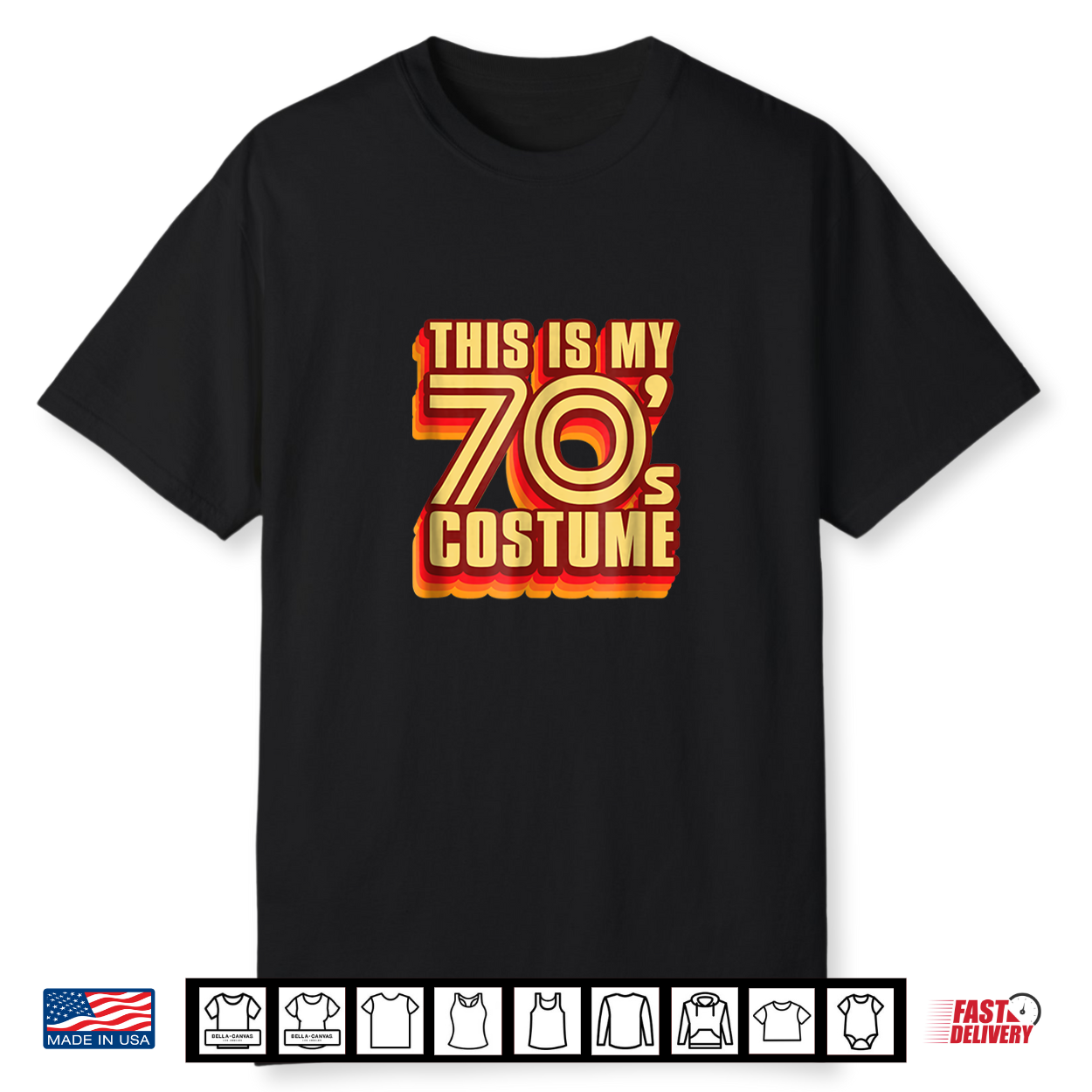 This Is My 70S Costume Halloween Shirt This Is My 70S Costume Halloween Shirt