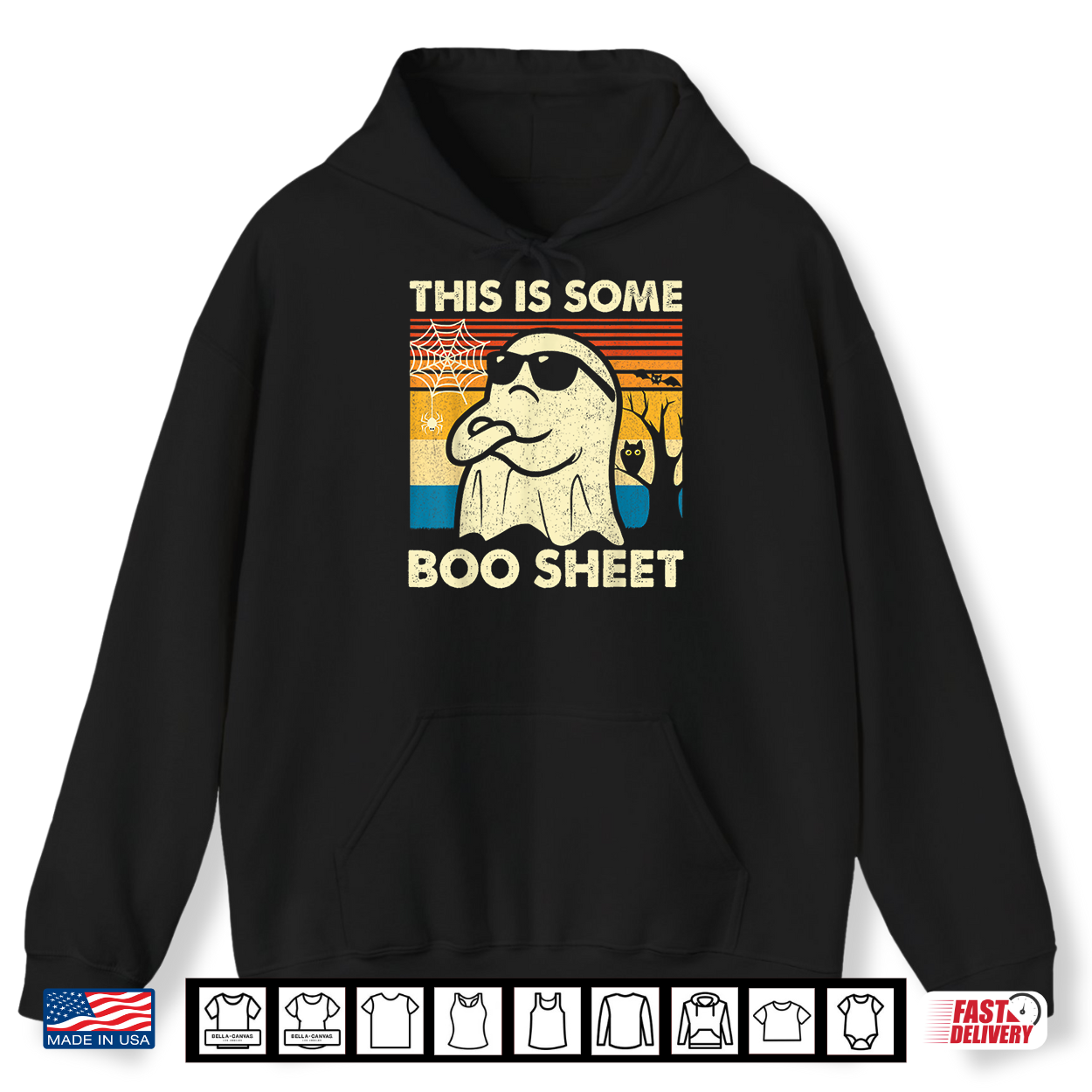 This Is Some Boo Sheet Ghost Retro Funny Halloween Shirt This Is Some Boo Sheet Ghost Retro Funny Halloween Shirt
