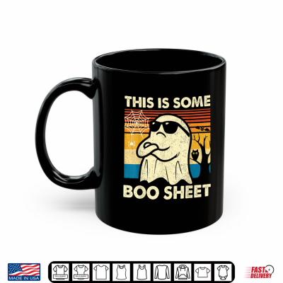 This Is Some Boo Sheet Ghost Retro Funny Halloween Shirt 3 Mug This Is Some Boo Sheet Ghost Retro Funny Halloween Shirt