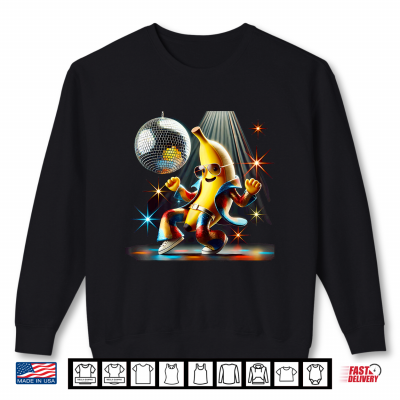 Sweatshirt Aesthetic Banana Disco Shirt