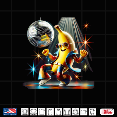 Design Aesthetic Banana Disco Shirt