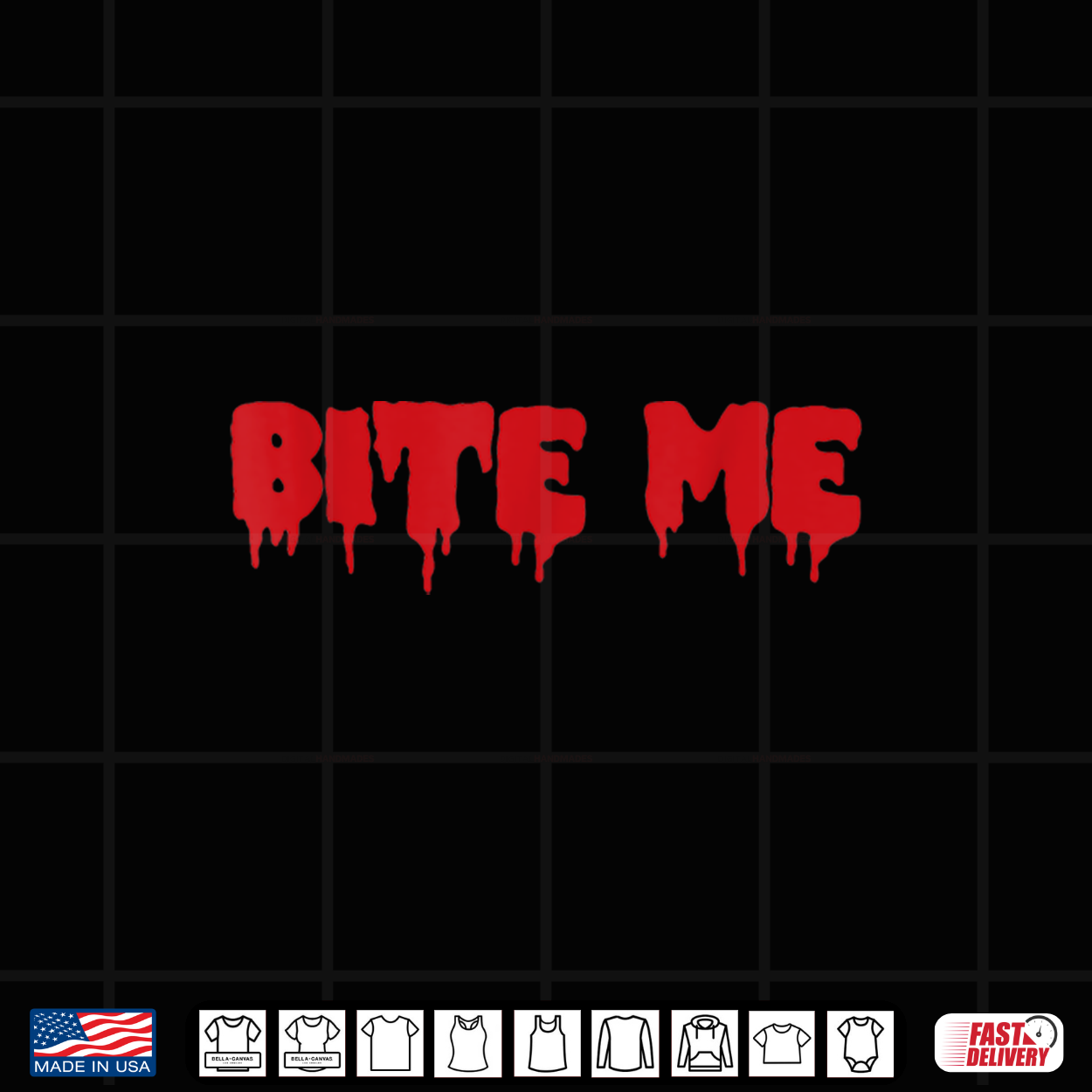 Bite Me Shirt Blood Red Vampire Scary Party Goth Black Gift Shirt Bite Me Shirt Blood Red Vampire Scary Party Goth Black Gift Shirt
