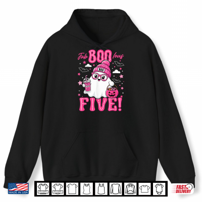 Fab Boo Lous Five Cute Halloween 5Th Birthday Girl Shirt 1 Hoodie Fab Boo Lous Five Cute Halloween 5th Birthday Girl Shirt