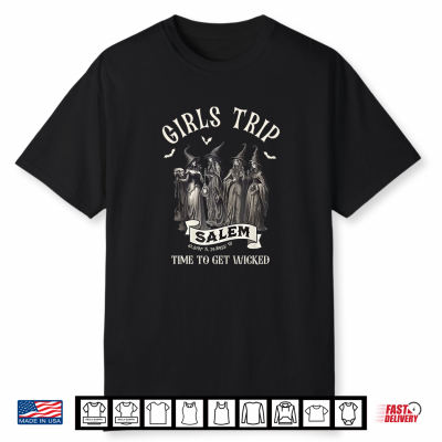 Girls Trip Salem 1692 They Missed One Halloween Witch Trials Shirt