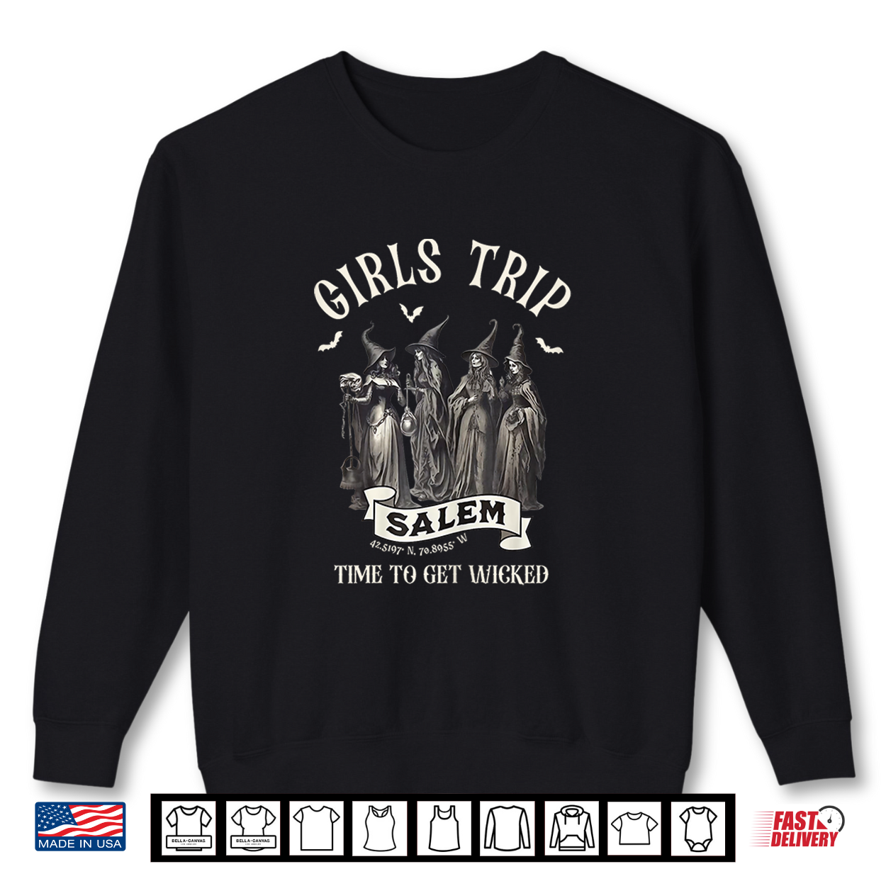 Girls Trip Salem 1692 They Missed One Halloween Witch Trials Shirt