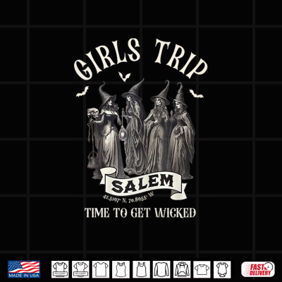 Design Girls Trip Salem 1692 They Missed One Halloween Witch Trials Shirt