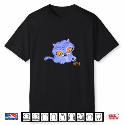 Kpop Demon Hunters Halloween Derpy Playing With Plant Vase Shirt