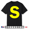 Letter S Funny Group Matching Halloween Costume Shirt