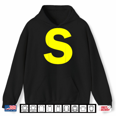 Letter S Funny Group Matching Halloween Costume Shirt 1 Hoodie Letter S Funny Group Matching Halloween Costume Shirt