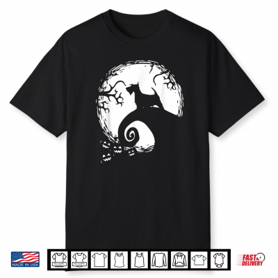 Scottish Terrier Moon Halloween Shirt