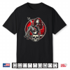 Tattoo Goth Pin Up Girl With Skull Vintage Horror Rockabilly Shirt