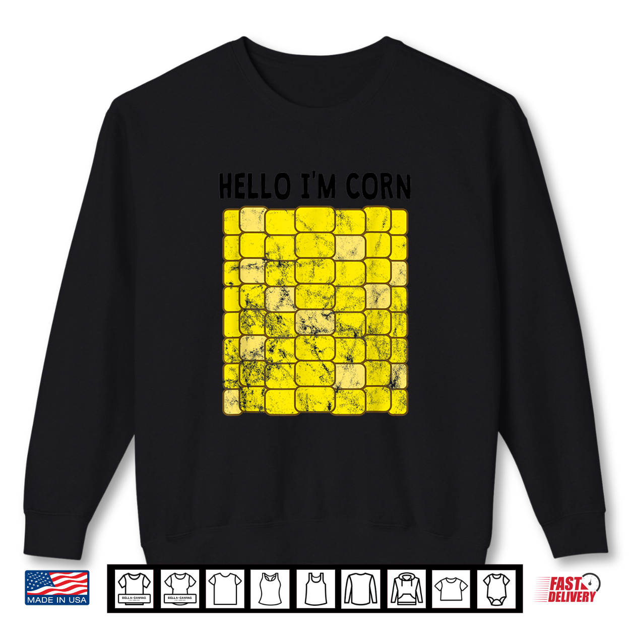 Corn Halloween Costume Funny Foodie Farmer Shirt
