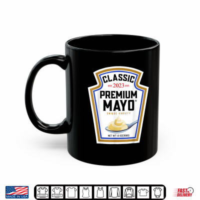 Mug Blue Mayonnaise DIY Halloween Costume Couples Group Mayo Shirt