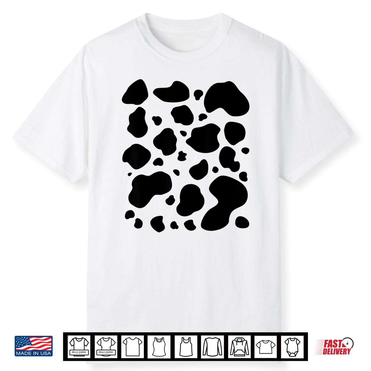 Cow Costume Shirt Animal Halloween Costume Shirt Cow Costume Shirt Animal Halloween Costume Shirt