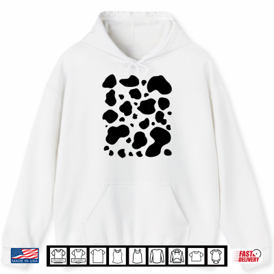 Cow Costume Shirt Animal Halloween Costume Shirt 1 Hoodie Cow Costume Shirt Animal Halloween Costume Shirt