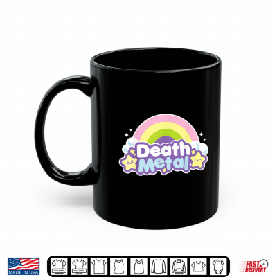 Death Metal Rainbow Halloween Shirt Unicorn Rock Concert Shirt 3 Mug Death Metal Rainbow Halloween Shirt Unicorn Rock Concert
