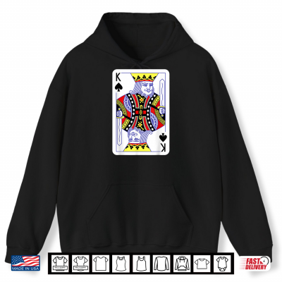 King Of Spades Playing Cards Halloween Costume Casino Easy Shirt 1 Hoodie King Of Spades Playing Cards Halloween Costume Casino Easy Shirt