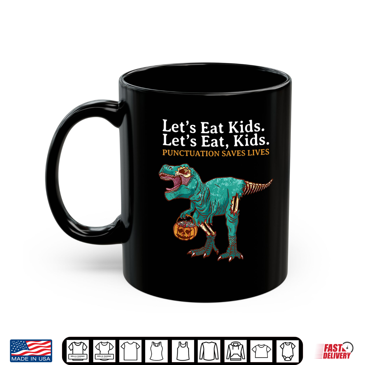 Lets Eat Kids Dinosaur Zombie Trick Treat Dinosaur English Shirt Lets Eat Kids Dinosaur Zombie Trick Treat Dinosaur English Shirt