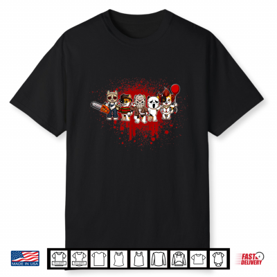 My Little Horror Crew Halloween Calico Cat Shirt