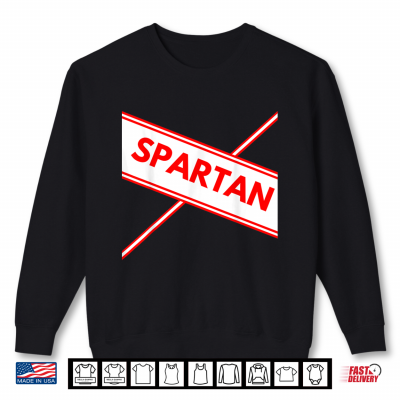 Sweatshirt Spartan Cheerleader Easy Halloween Costume Design Shirt