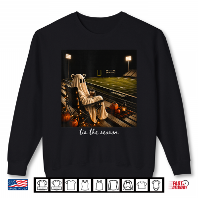 Tis The Season Football Raccoon Ghost Halloween Fall Autumn Shirt 2 Sweatshirt Tis The Season Football Raccoon Ghost Halloween Fall Autumn Shirt