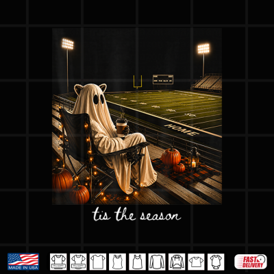 Tis The Season Football Raccoon Ghost Halloween Fall Autumn Shirt 4 Design Tis The Season Football Raccoon Ghost Halloween Fall Autumn Shirt