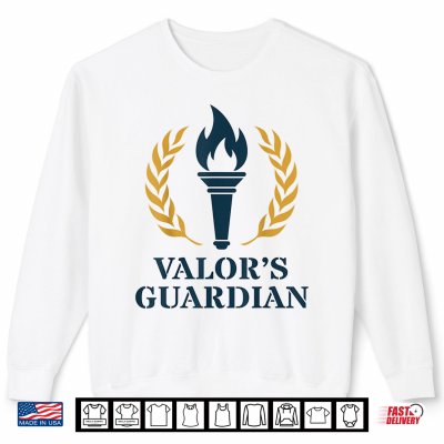 Sweatshirt Valors Guardian Torch Laurel Shirt